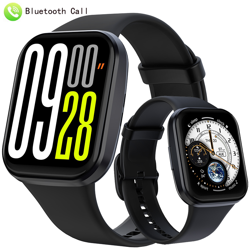 Luxury Watch On Rubber Strap - 2026 Luxus Smartwatch Fitness Herzfrequenzmesser Wasserdichtes