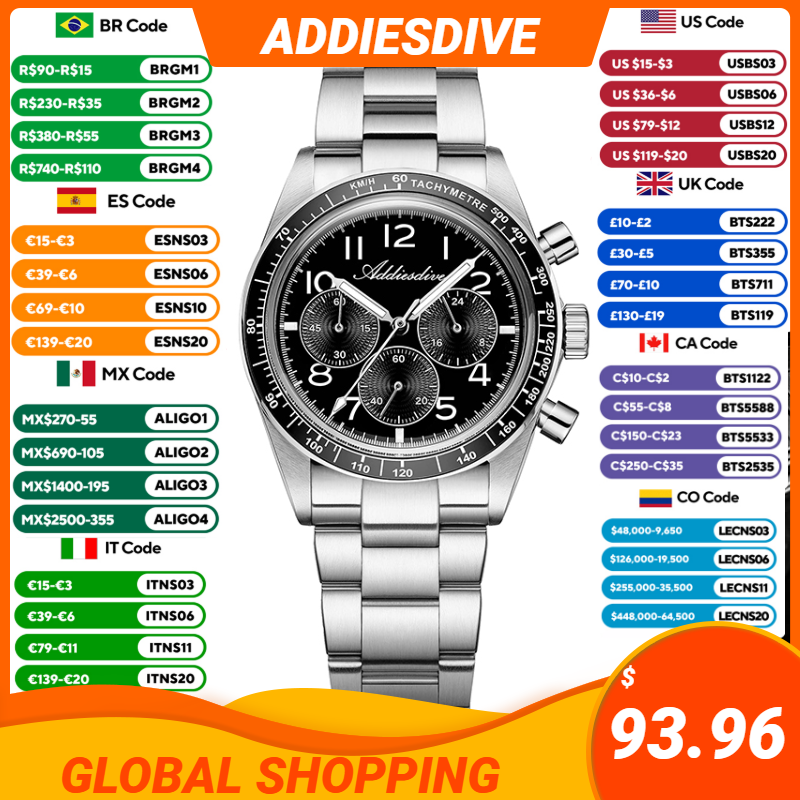 Luxury Watch Second Hand - ADDIESDVIE 2026 Herren Chronograph Uhren Top