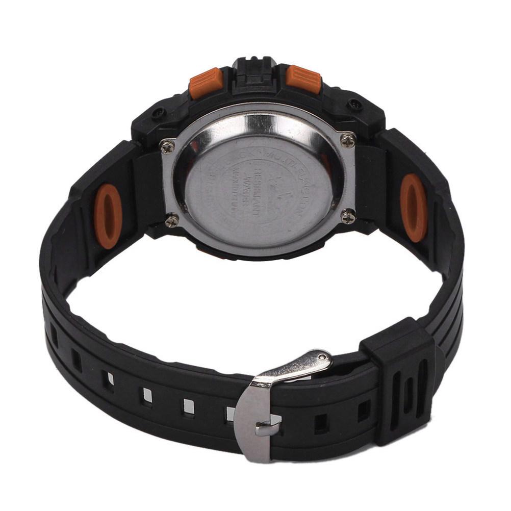 Luxury Watch White - Elektronische Studentenuhr für Kinder, multifunktionale, wasserdichte,