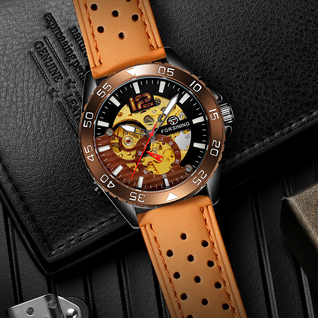 Luxury Watch La - Forsining offizielle Original Replik Uhr wasserdicht