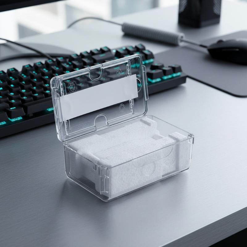 Luxury Watch Organizer For Men - Vintage Transparente Einzeluhrenbox für Herren Universelle
