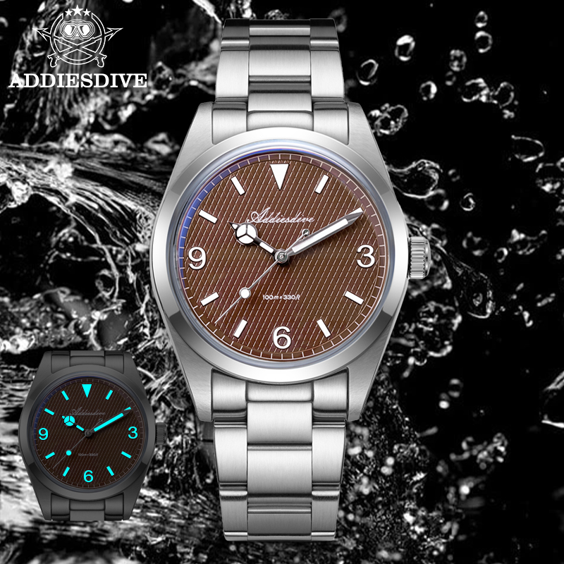 Luxury Watch Second Hand - ADDIESDIVE 36mm Herrenuhr Edelstahl AD2096 Relojes