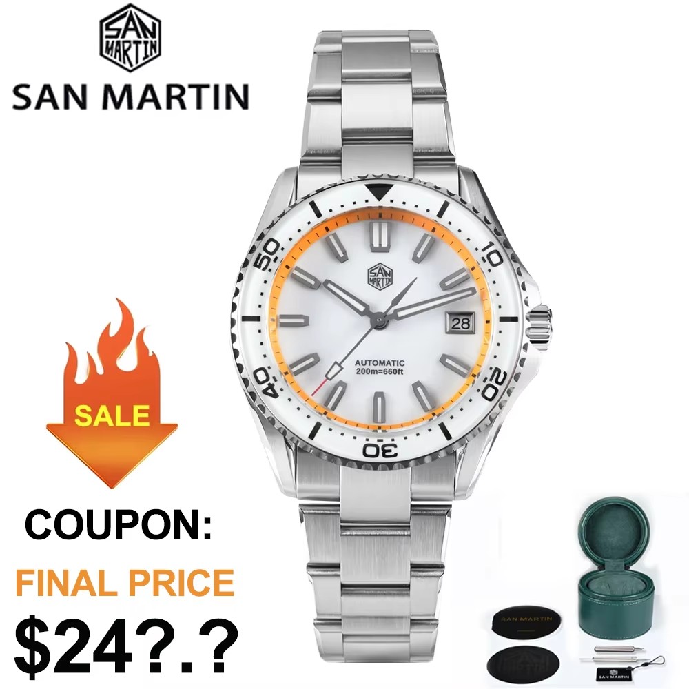Cloisonne Enamel Dial - 2025 neue San Martin 39 mm
