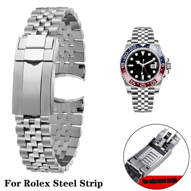 Luxury Watch La - 20mm Jubilee 904 Uhrenarmband für Rolex