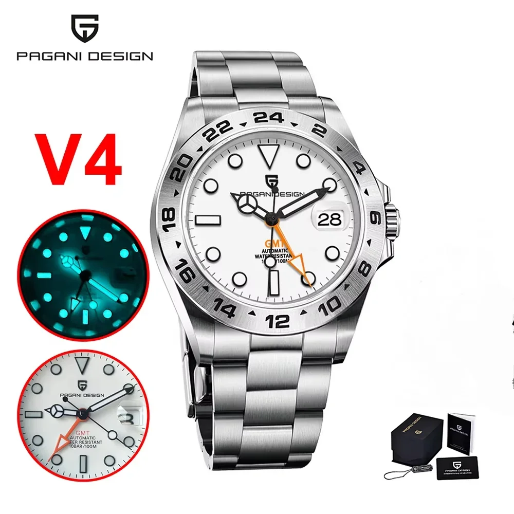 Luxury Watch La - PAGANI DESIGN DG5833 GMT Automatische Mechanische