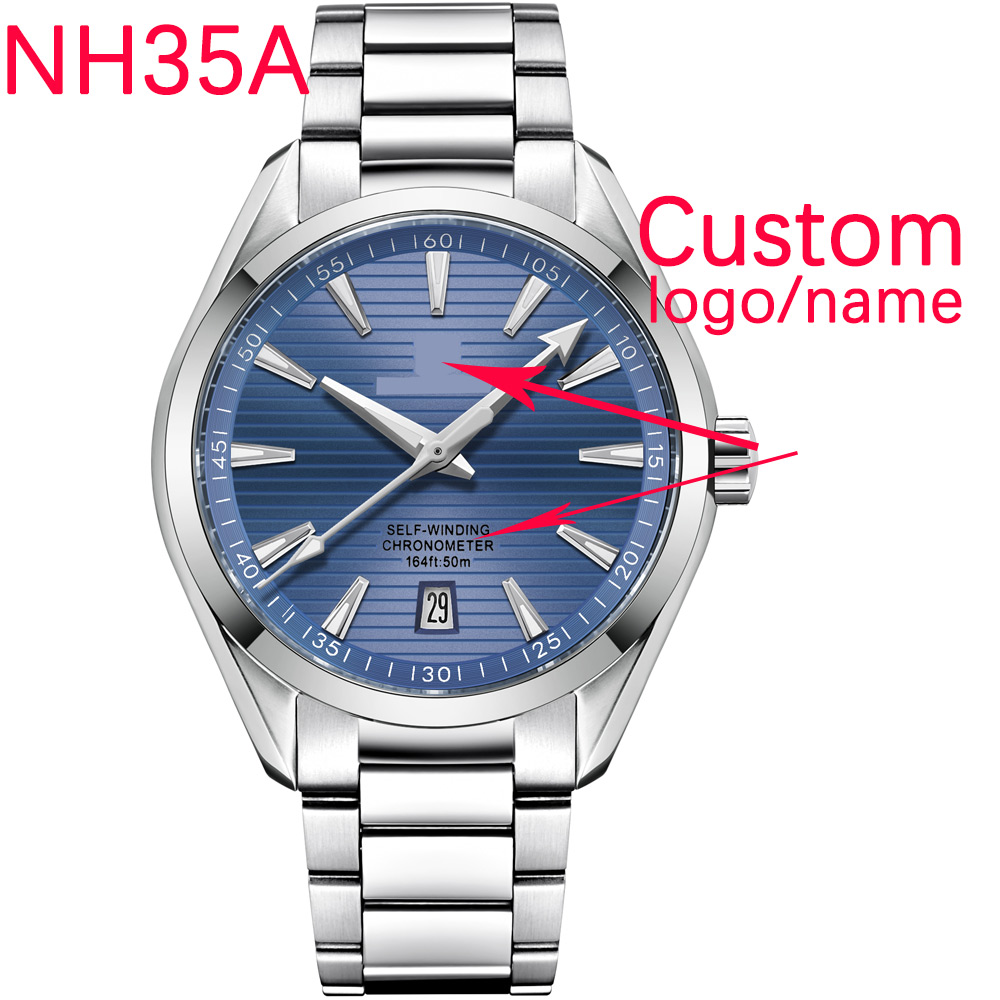 Luxury Watch Display - Luxus NH35 Movt Individuelles Logo 41mm