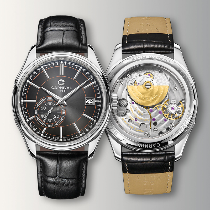 CARNIVAL Automatikuhr mit Grau – Luxury Watch Second Hand Bewertung und Preis