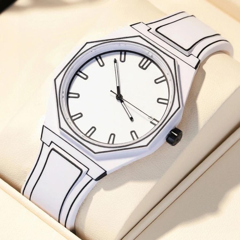 Neue Modische Quarzuhren für H – Luxury Watch White Bewertung und Preis