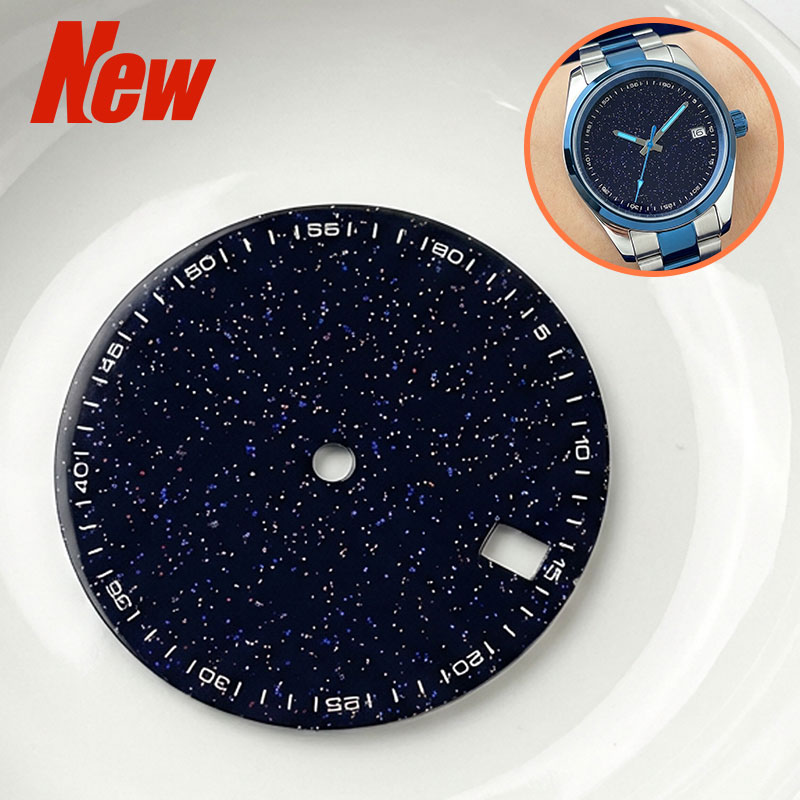 28,5mm Emaille-Textur Blaues S – Cloisonne Enamel Dial Bewertung und Preis