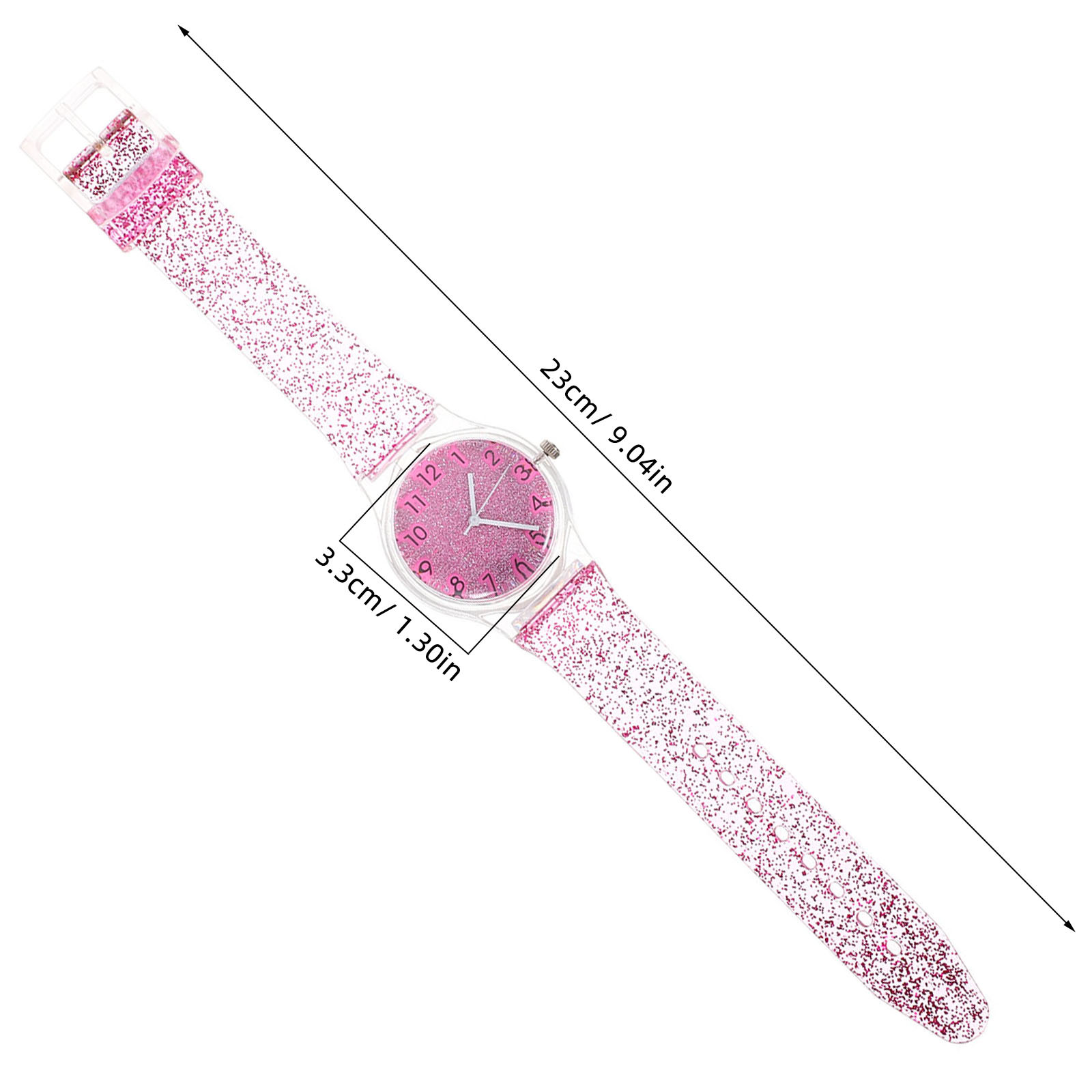 Kinderuhr, buntes, glänzendes  – Luxury Watch White Bewertung und Preis