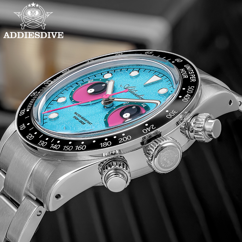 ADDIESDIVE Luxus-Edelstahluhr  – Luxury Watch Second Hand Bewertung und Preis