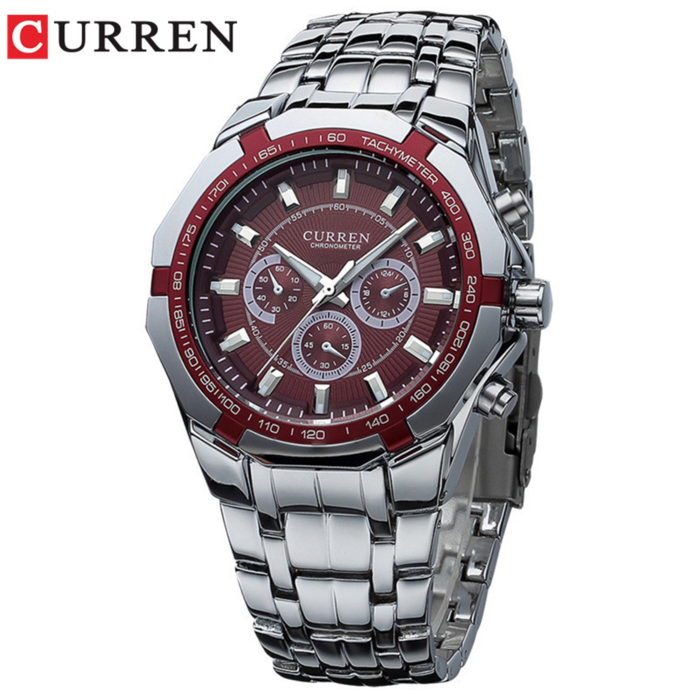 CURREN Herren Luxusmarke Milit – Luxury Watch Display Bewertung und Preis