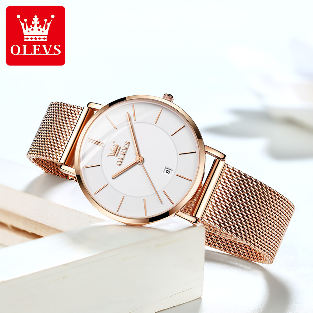 OLEVS 5869 Bestseller Damenuhr – Dress Watch Ultra Thin Bewertung und Preis