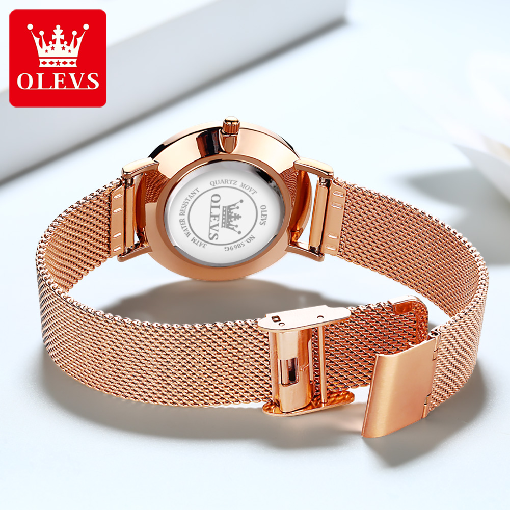 OLEVS 5869 Bestseller Damenuhr – Dress Watch Ultra Thin Bewertung und Preis