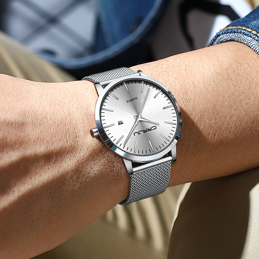 CRRJU Neue Mode Herren Uhren T – Dress Watch Ultra Thin Bewertung und Preis