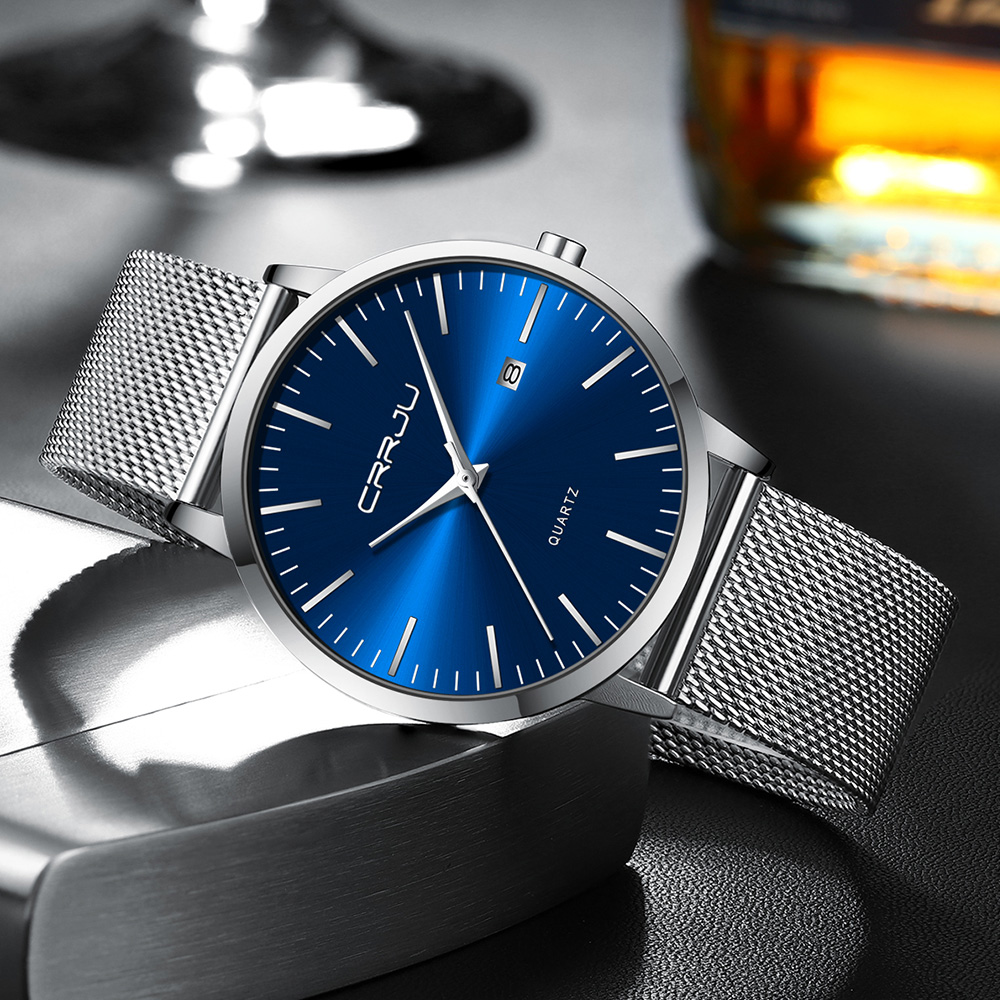 CRRJU Neue Mode Herren Uhren T – Dress Watch Ultra Thin Bewertung und Preis