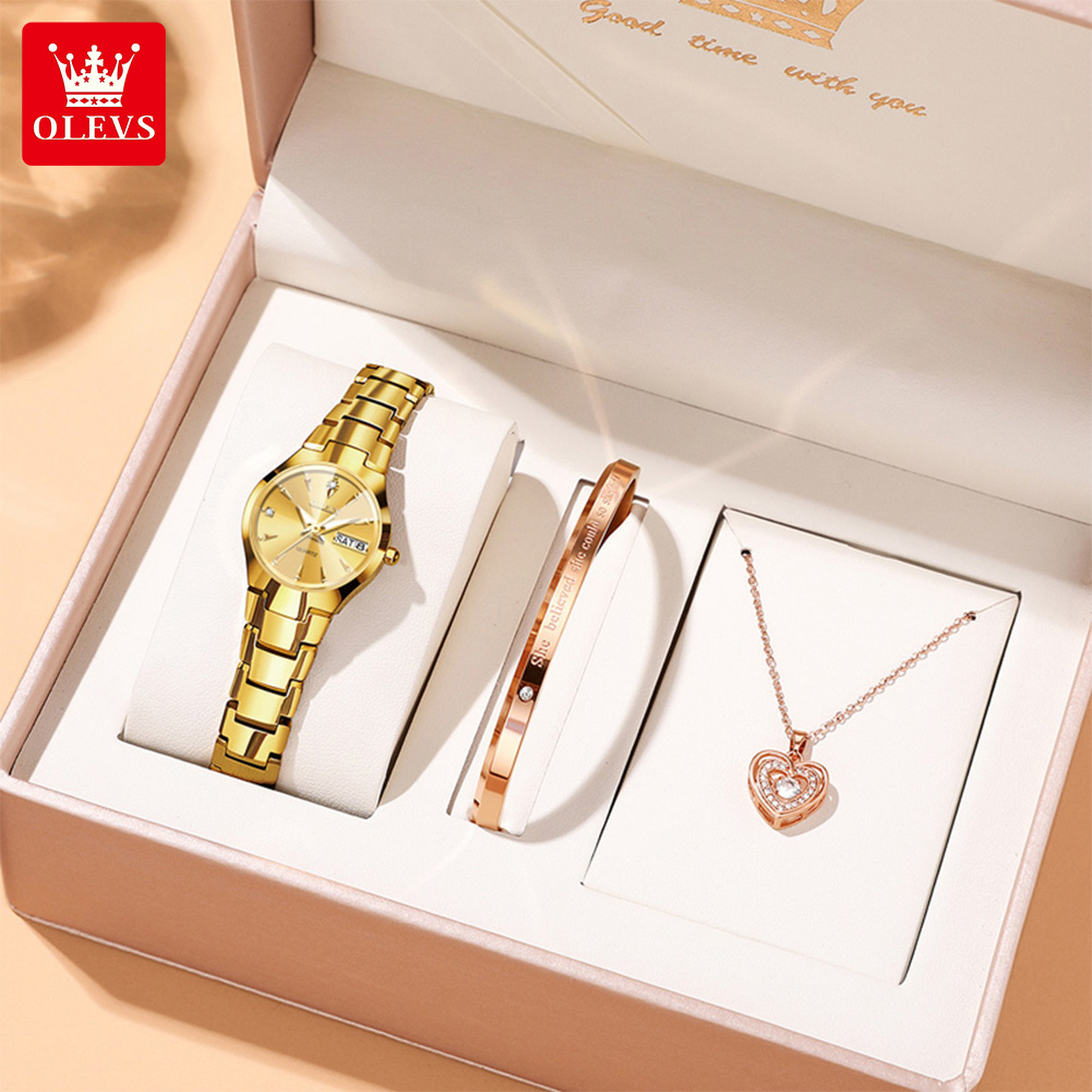 OLEVS Damenuhr 8697, luxuriöse – Luxury Watch Display Bewertung und Preis