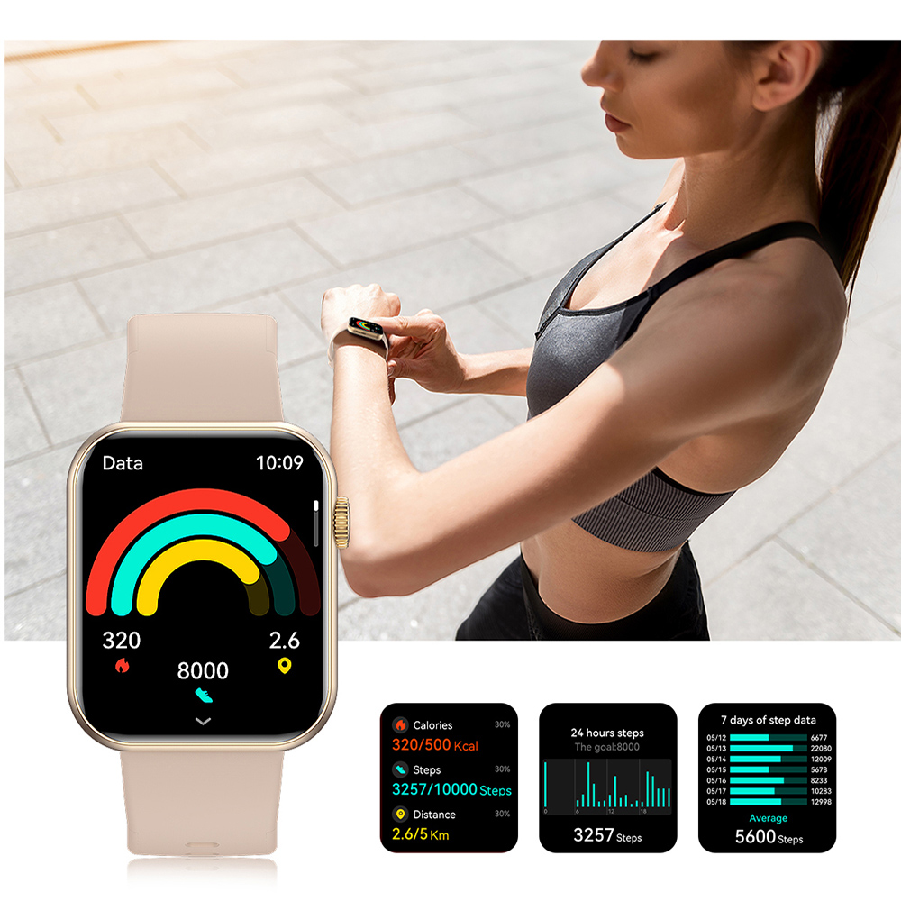 Luxus-Smartwatch Gesundheitsmo – Luxury Watch On Rubber Strap Bewertung und Preis