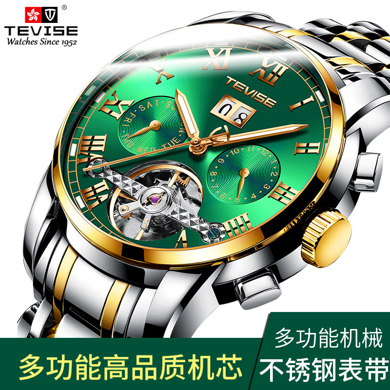 Herren Tourbillon Automatik-Me – Chronograph Flyback Watch Bewertung und Preis