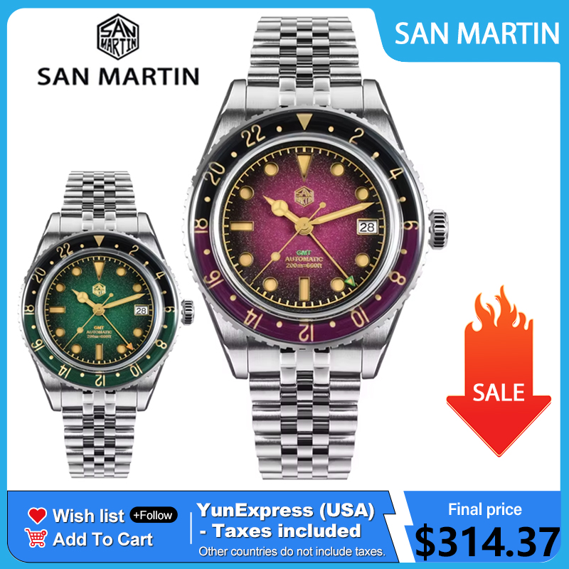 2025 Neue San Martin SN0134G H – Luxury Watch La Bewertung und Preis