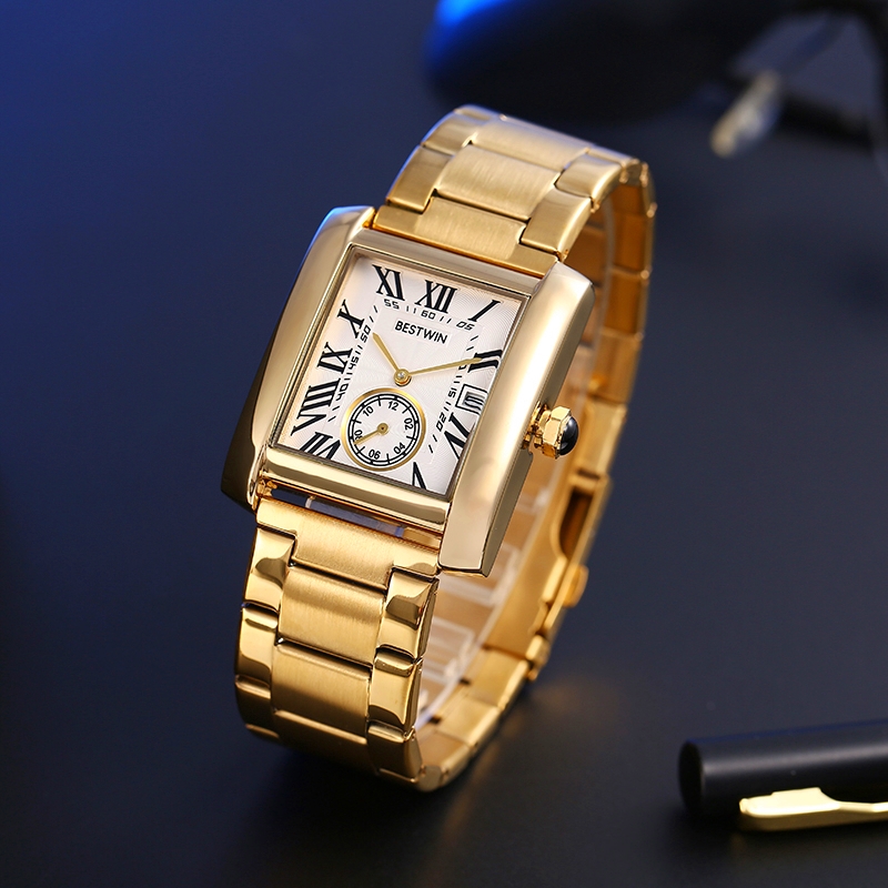 Luxus Herrenuhr Herren Gold We – Luxury Watch White Bewertung und Preis