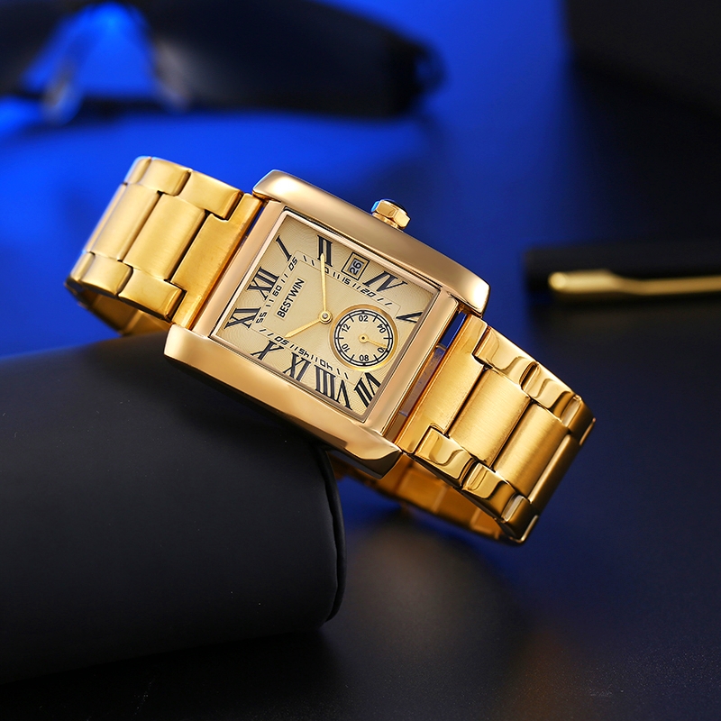 Luxus Herrenuhr Herren Gold We – Luxury Watch White Bewertung und Preis