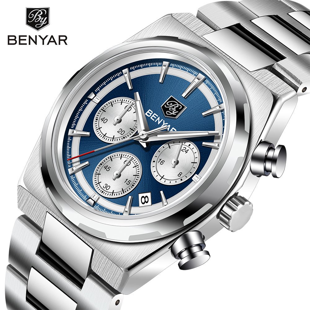 BENYAR 40 mm Herren-Multifunkt – Luxury Watch Second Hand Bewertung und Preis