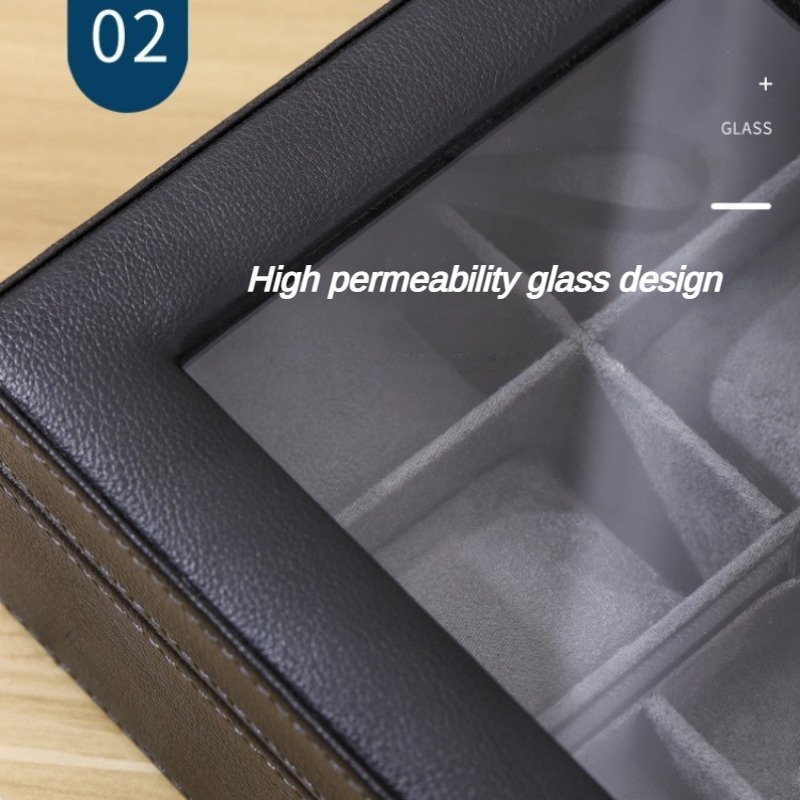 Holzgehäuse, Uhren-Display-Box – Luxury Watch Organizer For Men Bewertung und Preis