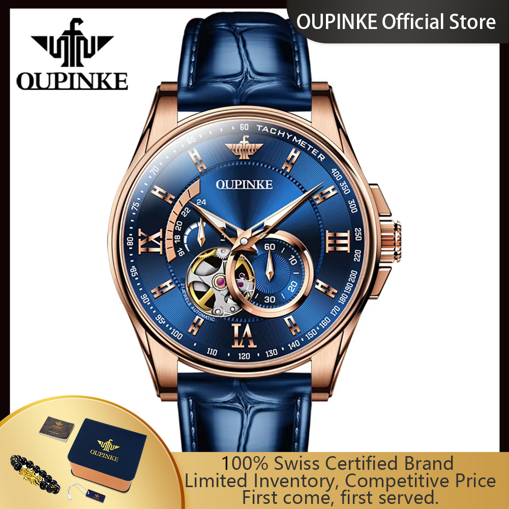 OUPINKE 3222 Original Automati – Chronograph Flyback Watch Bewertung und Preis