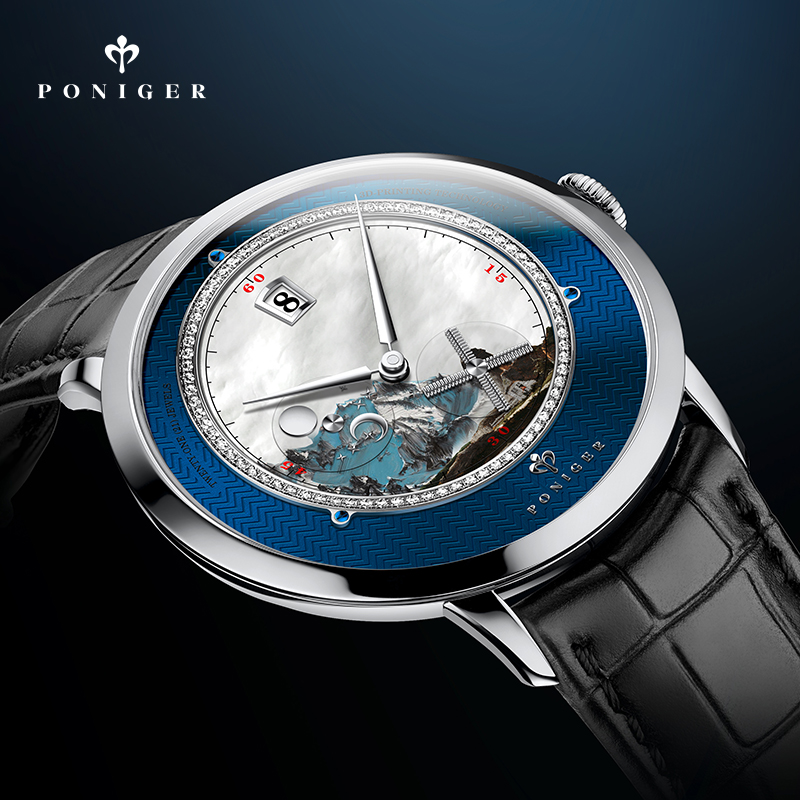 PONIGER Männer Automatische Uh – Luxury Watch Second Hand Bewertung und Preis