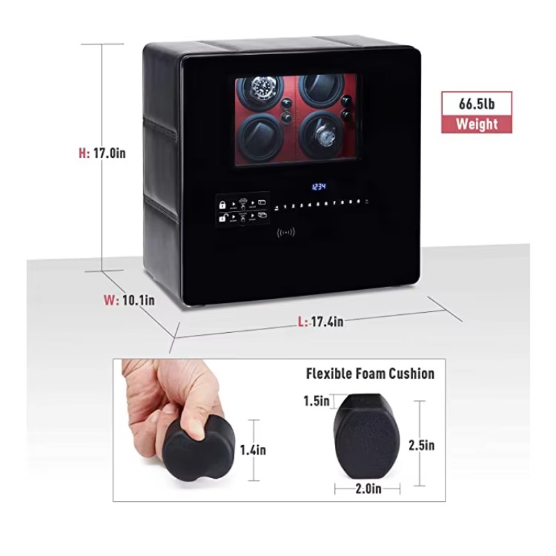 Luxuriöse Uhrenbeweger-Box mit – Luxury Watch Winder Bewertung und Preis