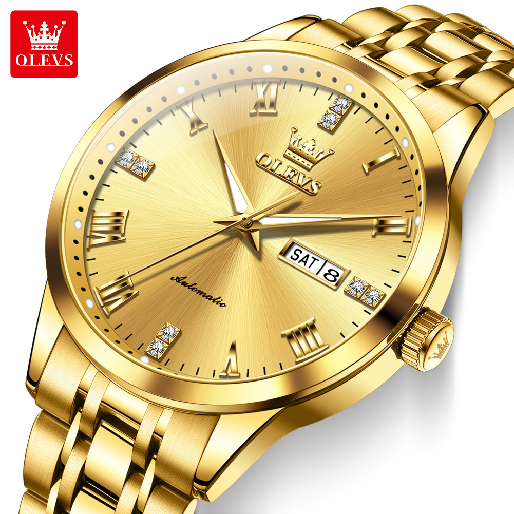 OLEVS Business Gold Herren Uhr – Luxury Watch Winder Bewertung und Preis
