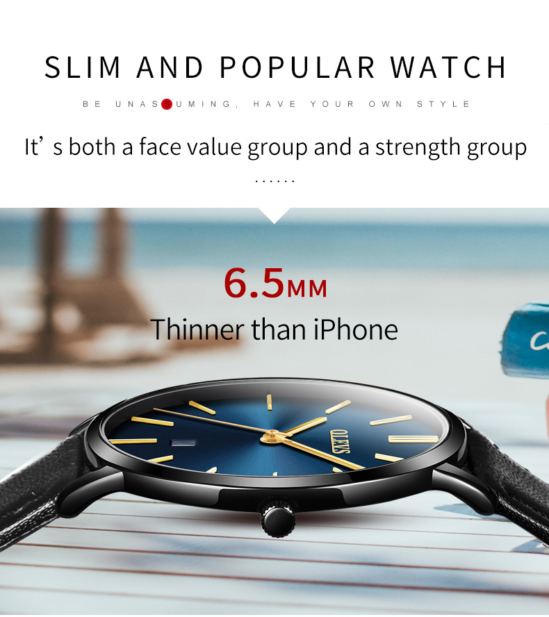 Original OLEVS Quarzuhr für He – Dress Watch Ultra Thin Bewertung und Preis